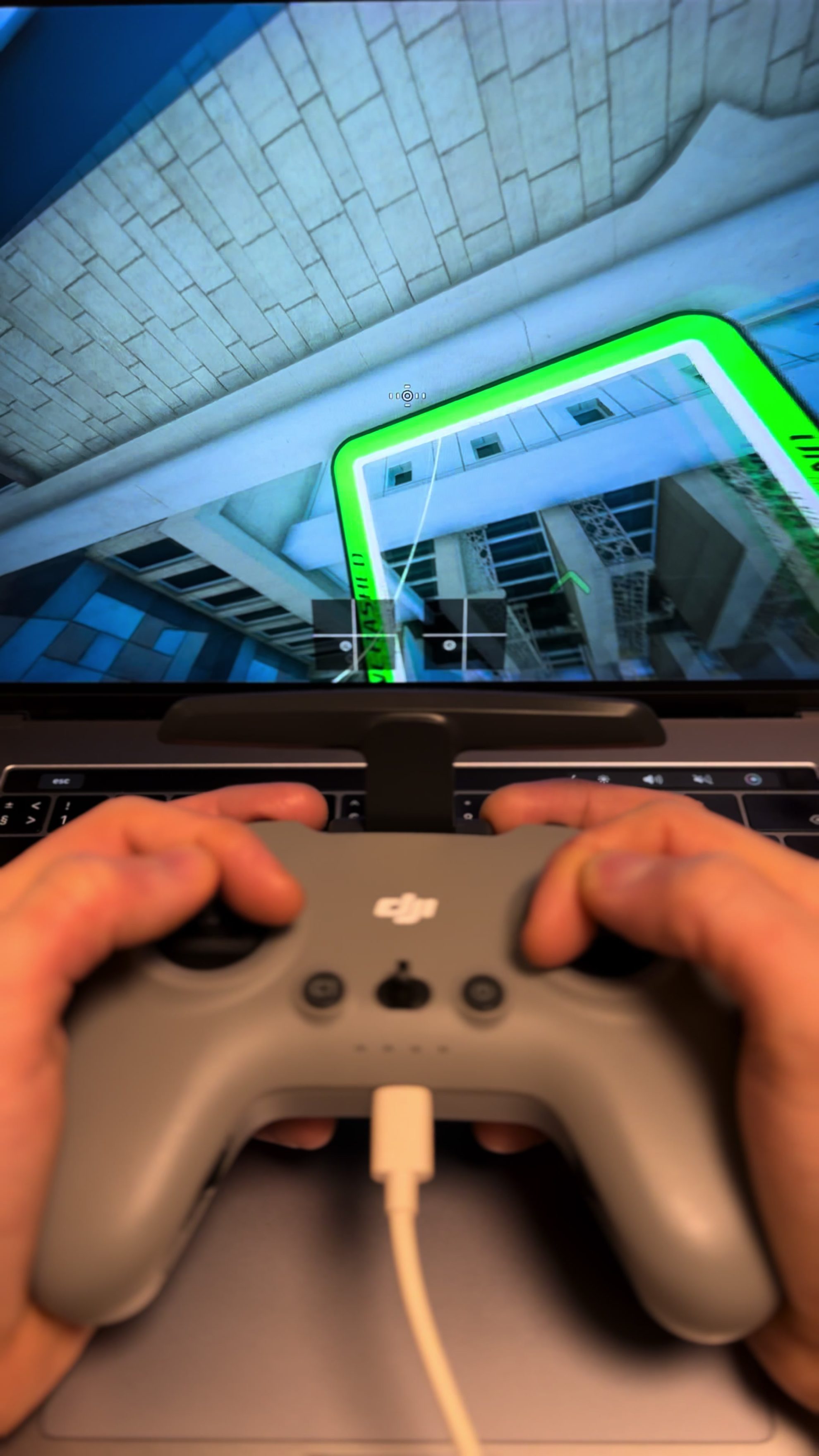 Simulateur de course de drones