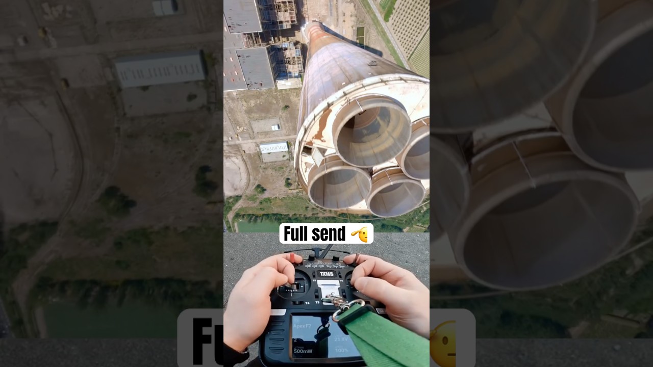 Full send 🫡 (🎥: @fisheye_fpv/IG) #fpv #drone #freestyle