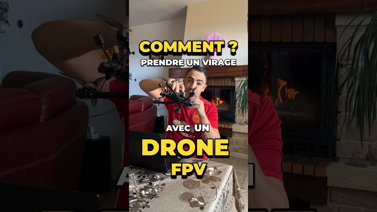 Comment prendre un virage en Drone FPV ? #fpv #drone #viral #apprendre #tutoriel