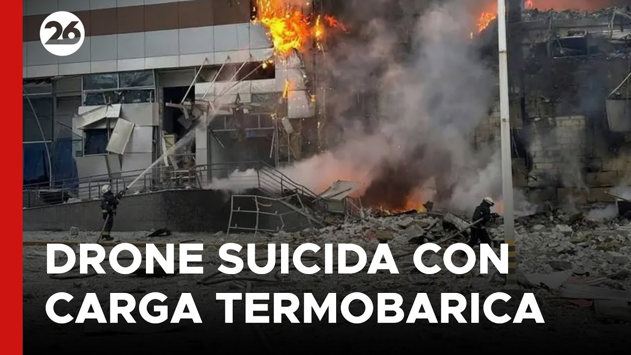 Así es un ataque con drone en la guerra entre Rusia y Ucrania