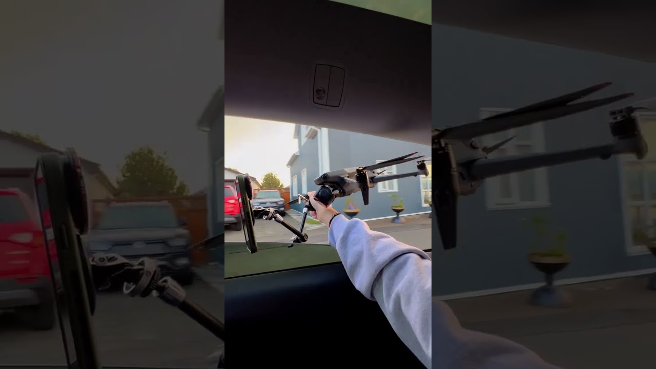 How to set up your drone if you want an iconic POV shot 🧑‍💻DJI Mavic 3 Pro 🎬  @davidgodi