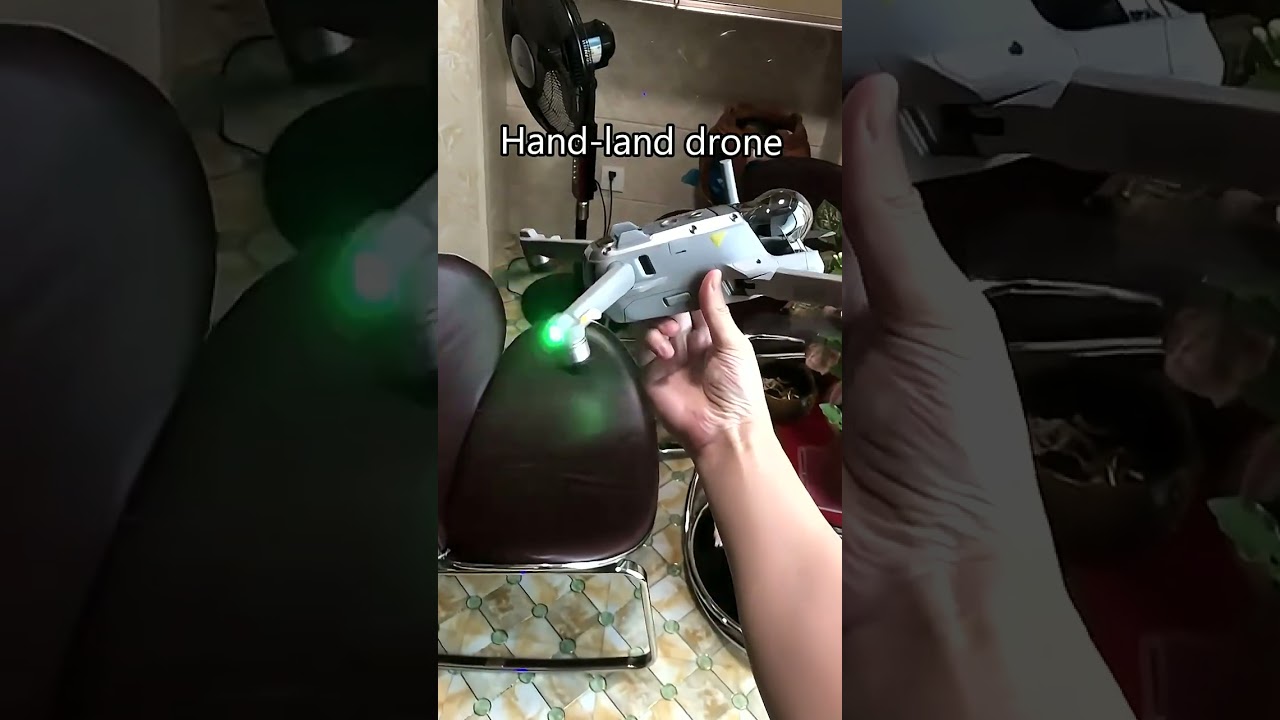Master Hand-Land Drone Technique! 🚁✋ #drone