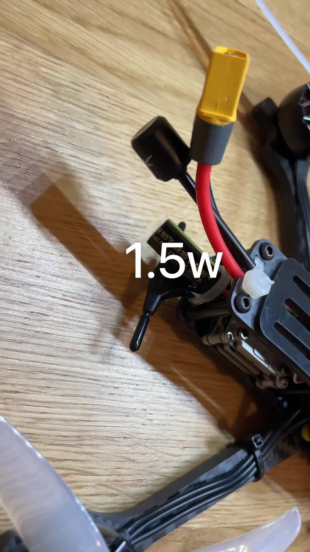 Spécifications de mon quad 5 "