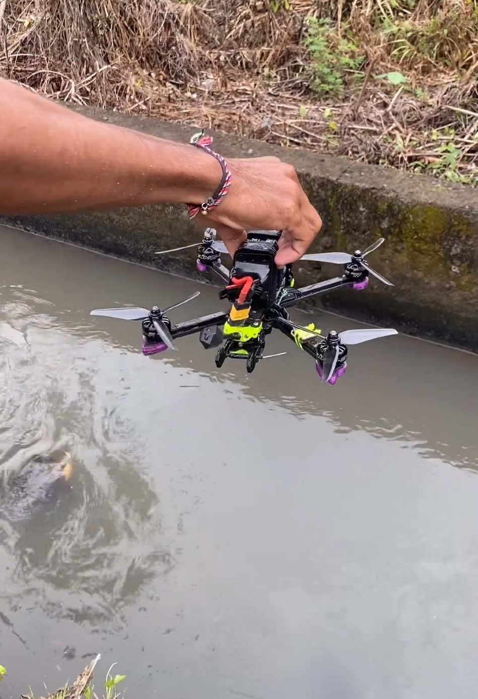 Dirty Drone après crash ?? Je viens de laver !!