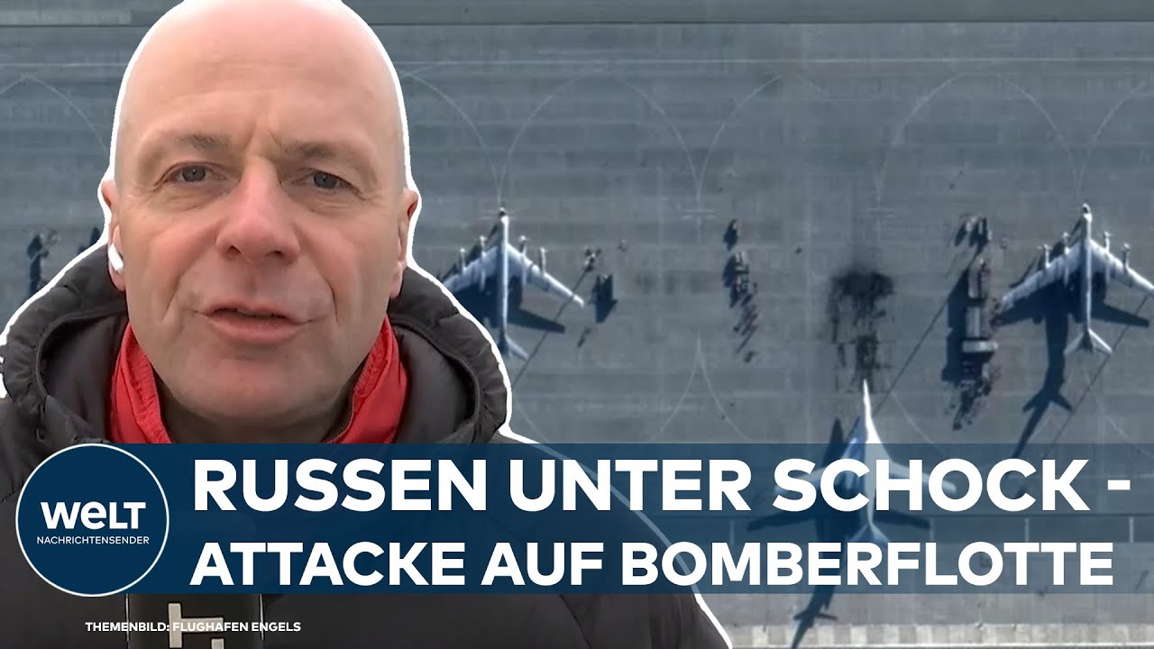 PUTINS KRIEG: Ukrainische Drohnen-Attacke - Heftige Kritik an russischer Luftabwehr | WELT Analyse