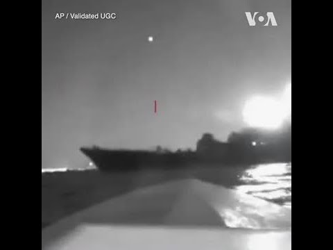 乌军无人机袭击俄罗斯黑海港口