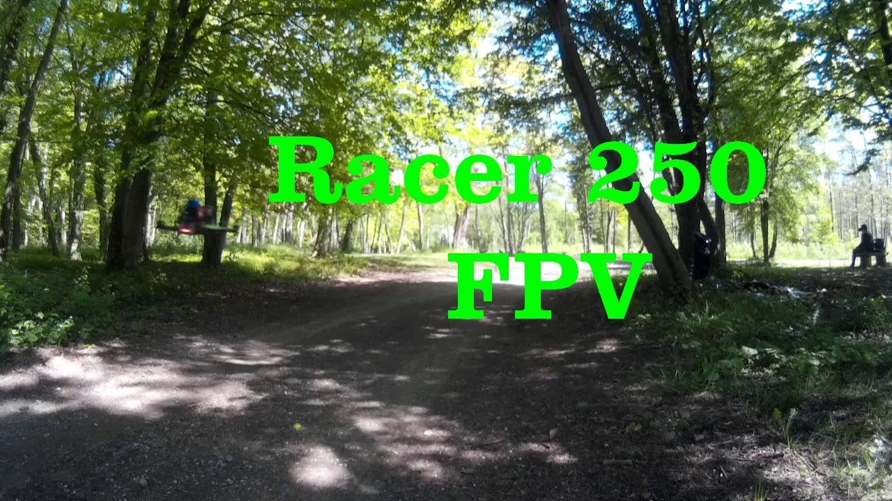 FPV dans les bois avec mon drone Racer ZMR250  | FPV in the woods with my drone racer ZMR250