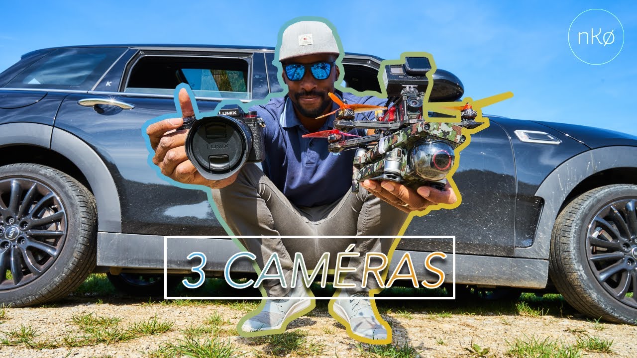 Drone racer iFlight DC5 HD (DJI FPV Googles) + Drone DJI Mavic 2 Pro + Panasonic S5 = 🔥