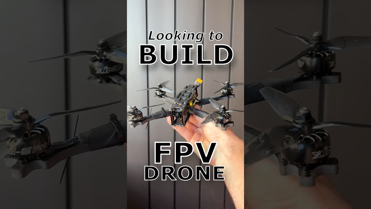 Parts you need to BUILD a FPV Drone #fpvdrone #fpvfreestyle #dronetutorial #drone