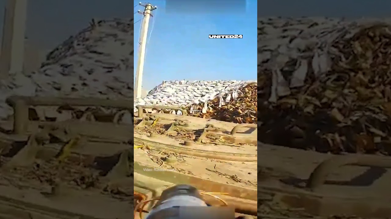 Russian FPV Drone Tried to Attack Ukrainian Truck But Did Not Detonate #warinukraine #drone