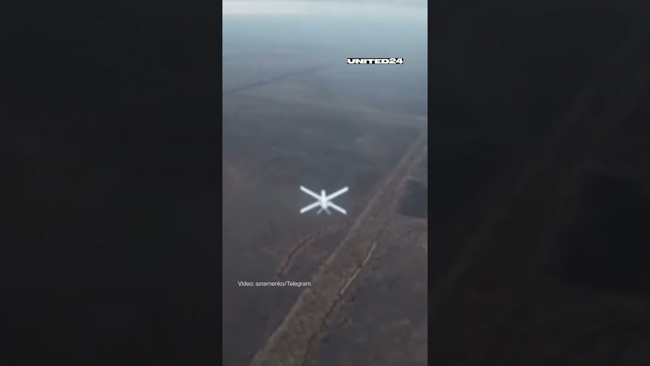 Ukrainian FPV Drone Shot Down Russian Barrage Munition Lancet. Drone Battle #warinukraine
