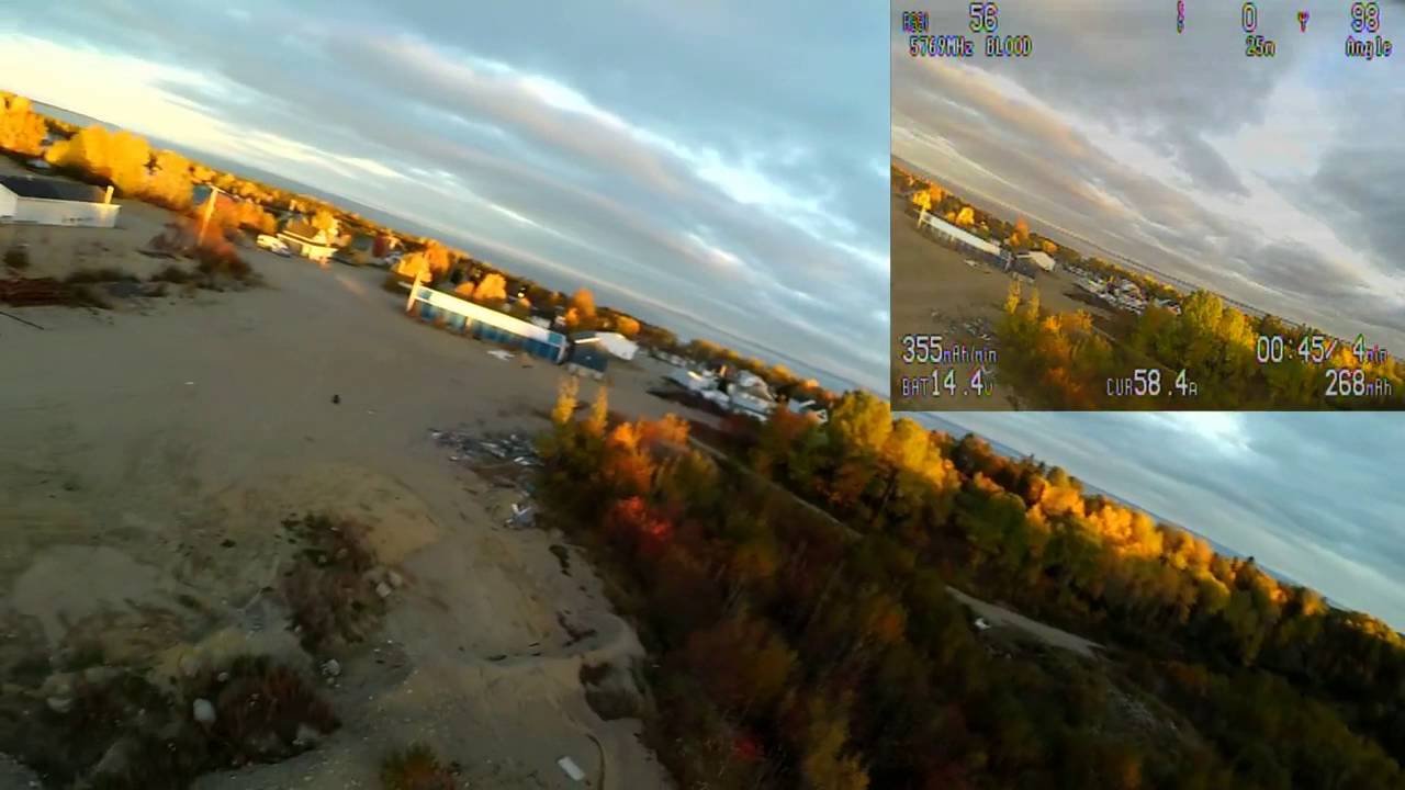 16-10-09 fpv racer test nouveau moteur 2206 2300kv