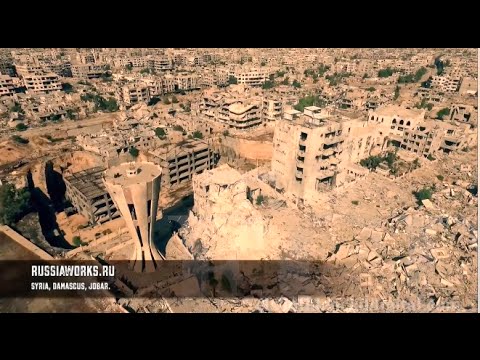 La terrible guerra en Siria, grabada desde un dron