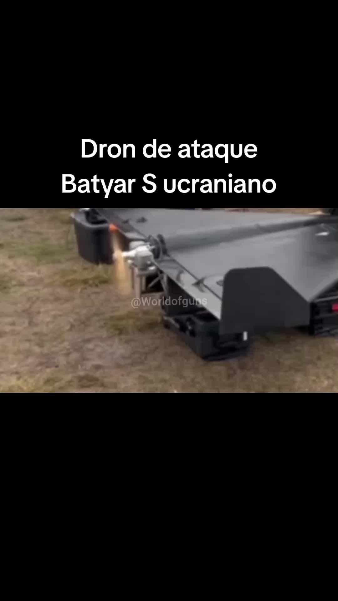 Le Bathyar S est un drone d'attaque de design ukrainien, qui ressemble à un drone