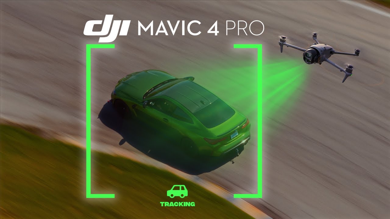 DJI MAVIC 4 PRO : TOUT NOUVEAU ActiveTrack 360° pour voitures !