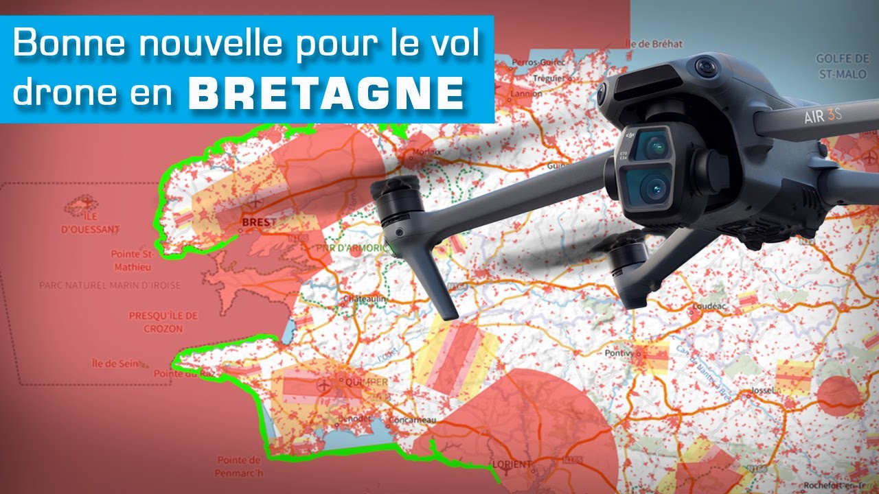 DRONE en BRETAGNE : Vol désormais autorisé sur le littoral !