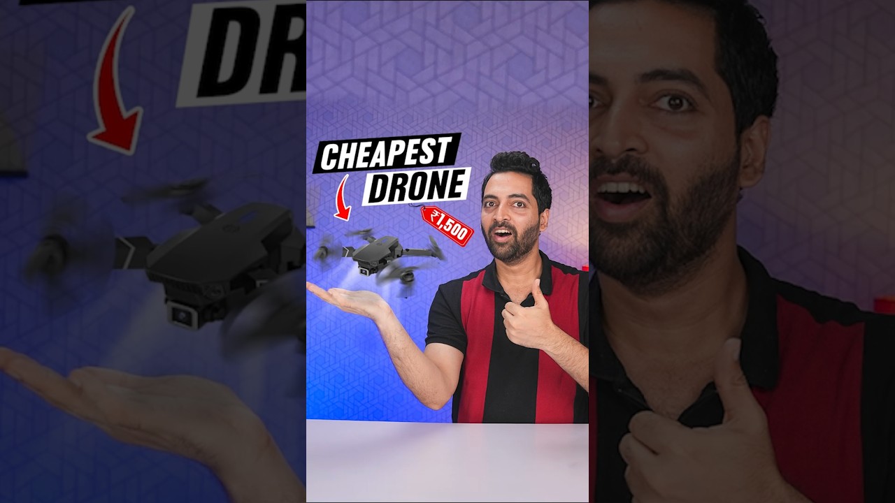 I Bought This Drone At Just ₹1,500 : Reality Check ✅ #shorts