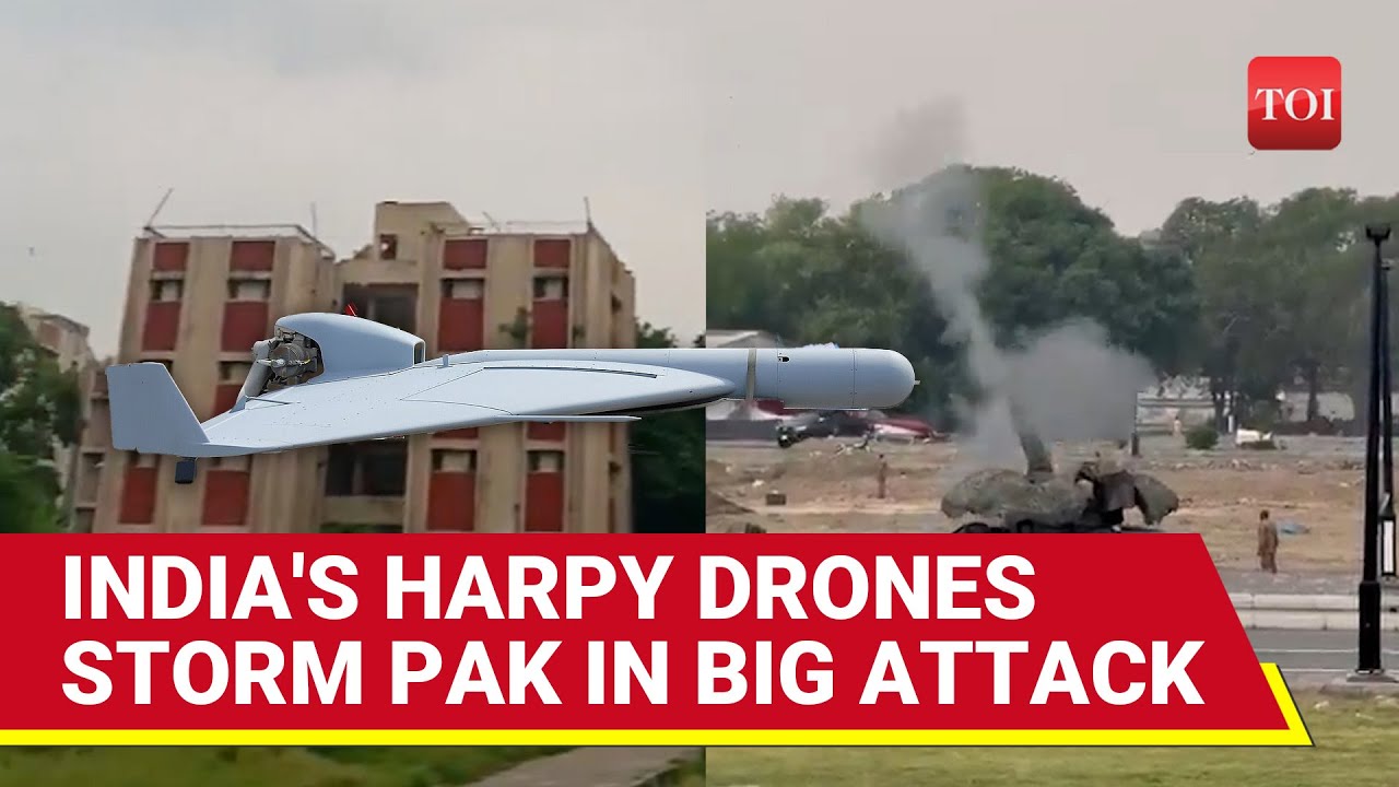 India's 'Harpy Drone Hits The Bull's Eye' In Lahore; Pak's HQ-9 Defence System Bites Dust