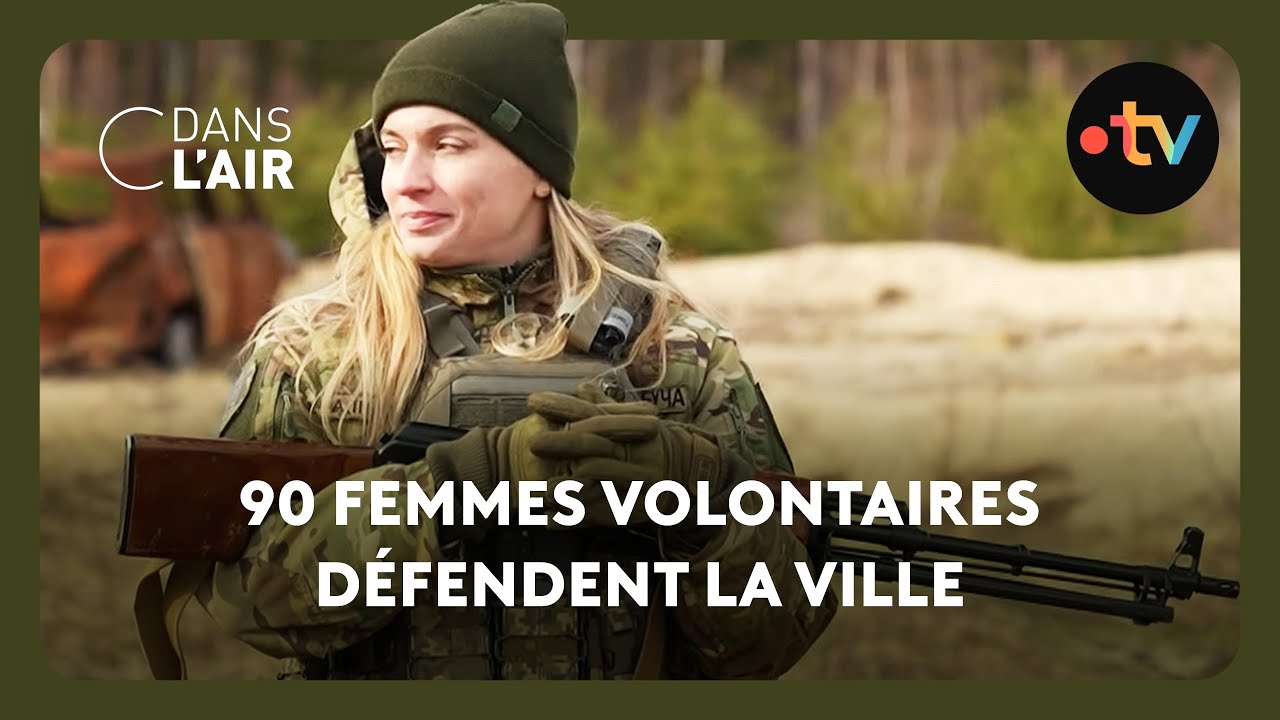 En Ukraine, les "sorcières de Boutcha" luttent contre les drones - Reportage #cdanslair du 17.02.25