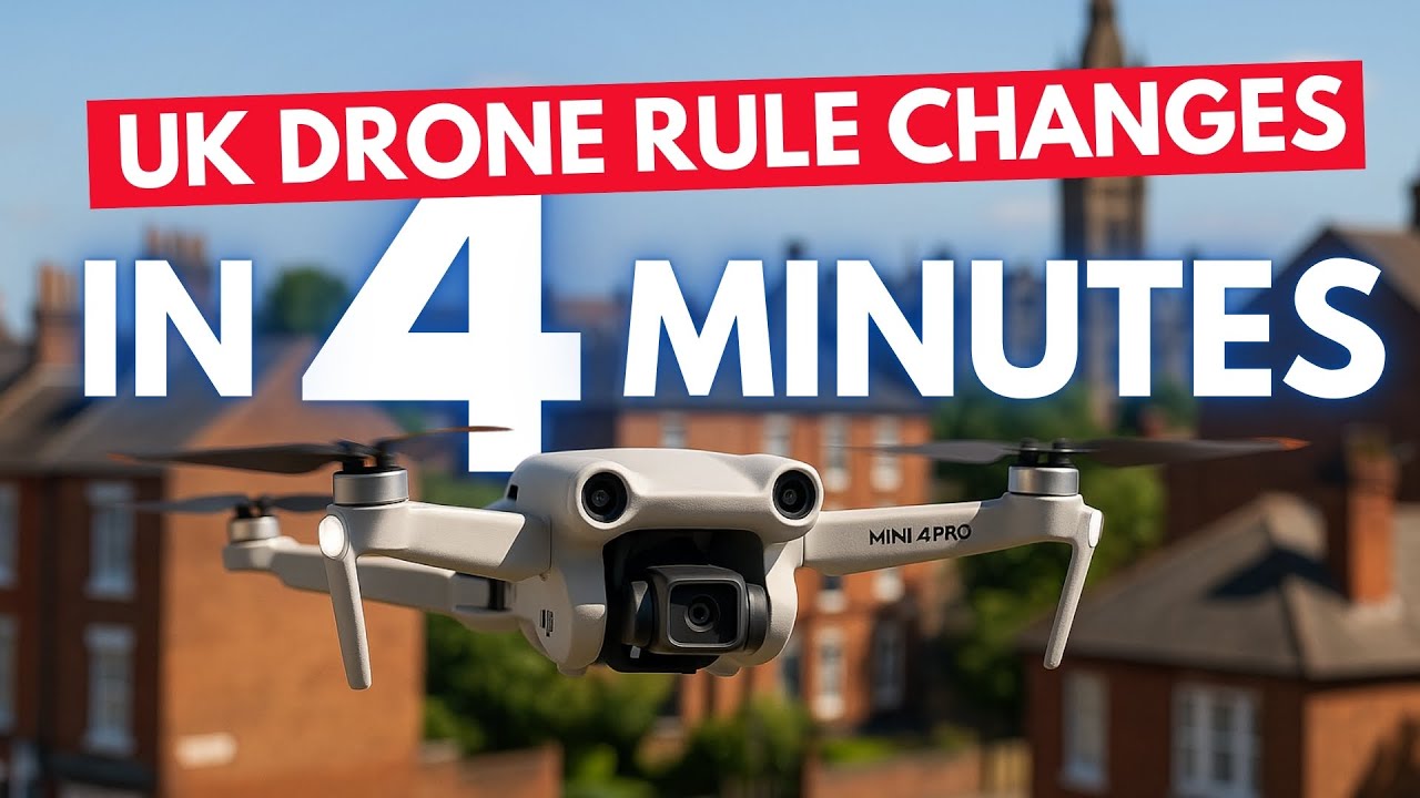 Modifications de la réglementation sur les drones de la CAA - Guide de 4 minutes ! - Points saill...