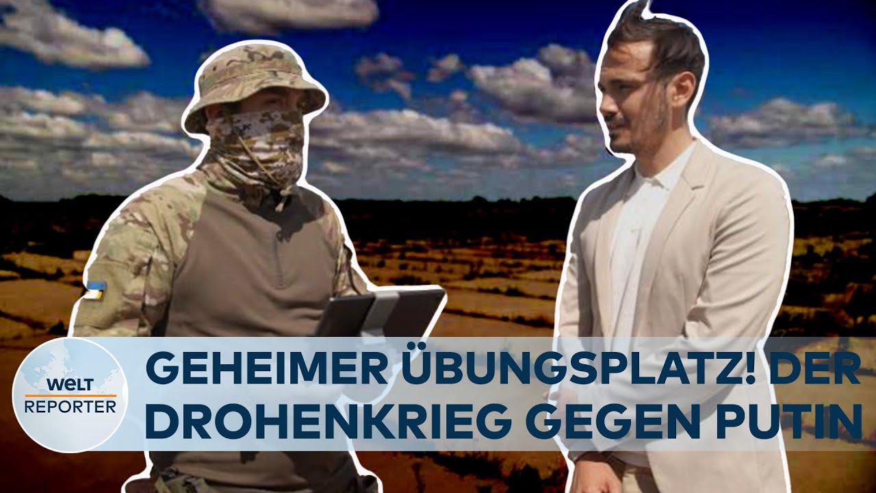 UKRAINE-KRIEG: Auf einem geheimen Übungsplatz! Der Drohnenkrieg gegen Putins Truppen