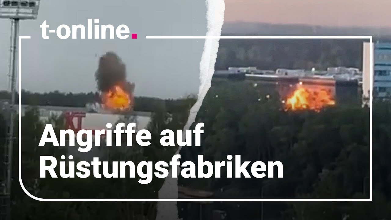 Ukraine-Krieg: Ukrainische Drohne zerstört Rüstungsfabrik