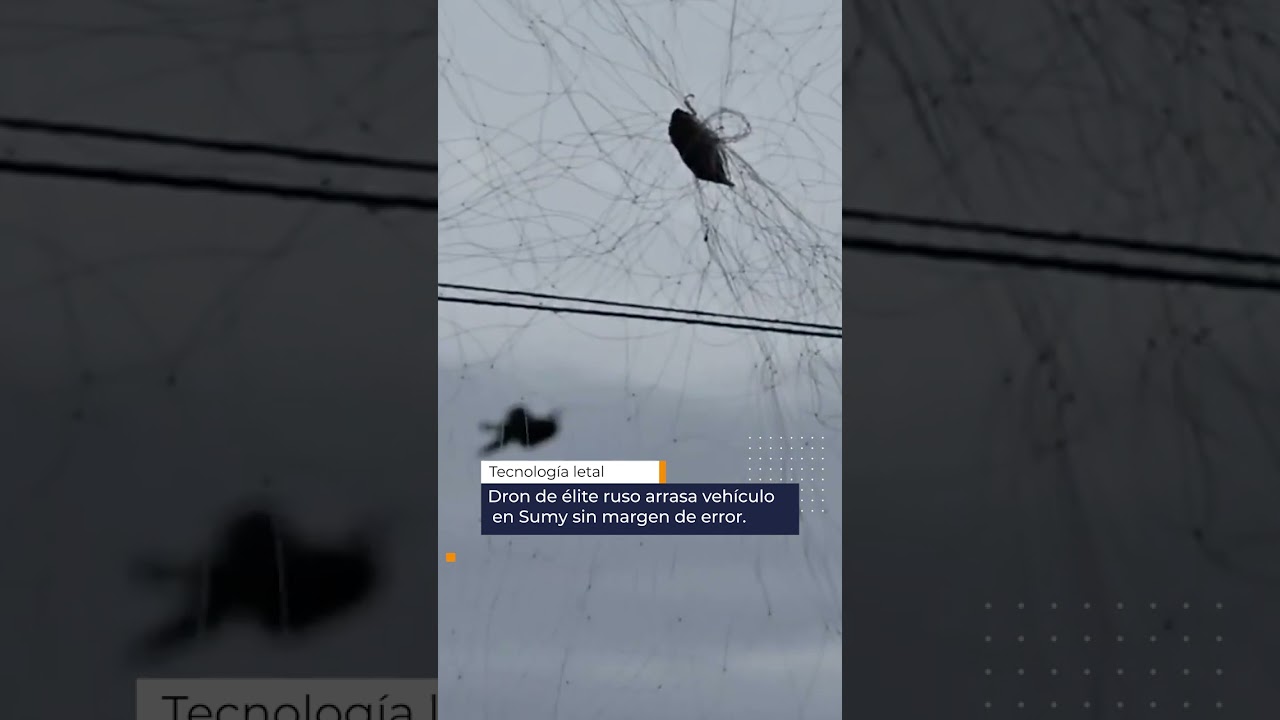 🇷🇺🔥 Guerra automatizada | Rusia usa dron avanzado en ataque en Sumy