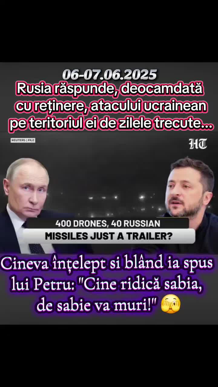 La Russie répond à l'attaque avec des drones d'Ukraine sur le territoire russe.