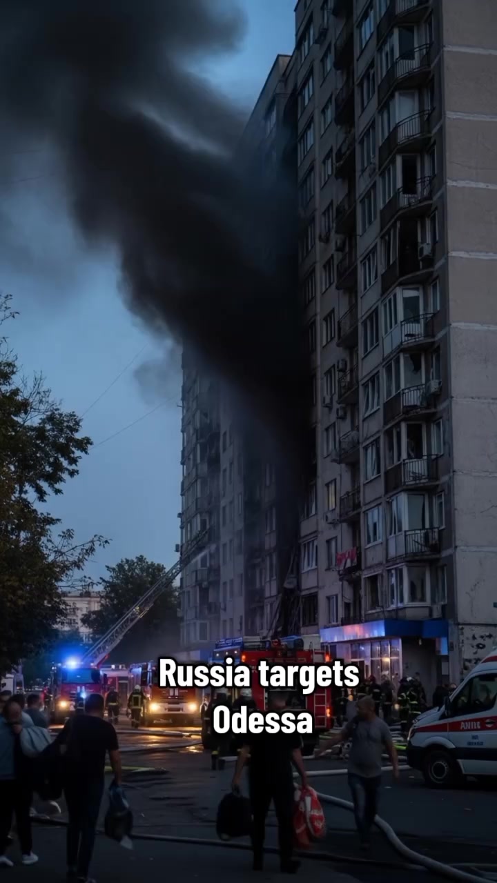 Le 28 juin, un drone russe a frappé une hauteur résidentielle à Odesa, tuant TW