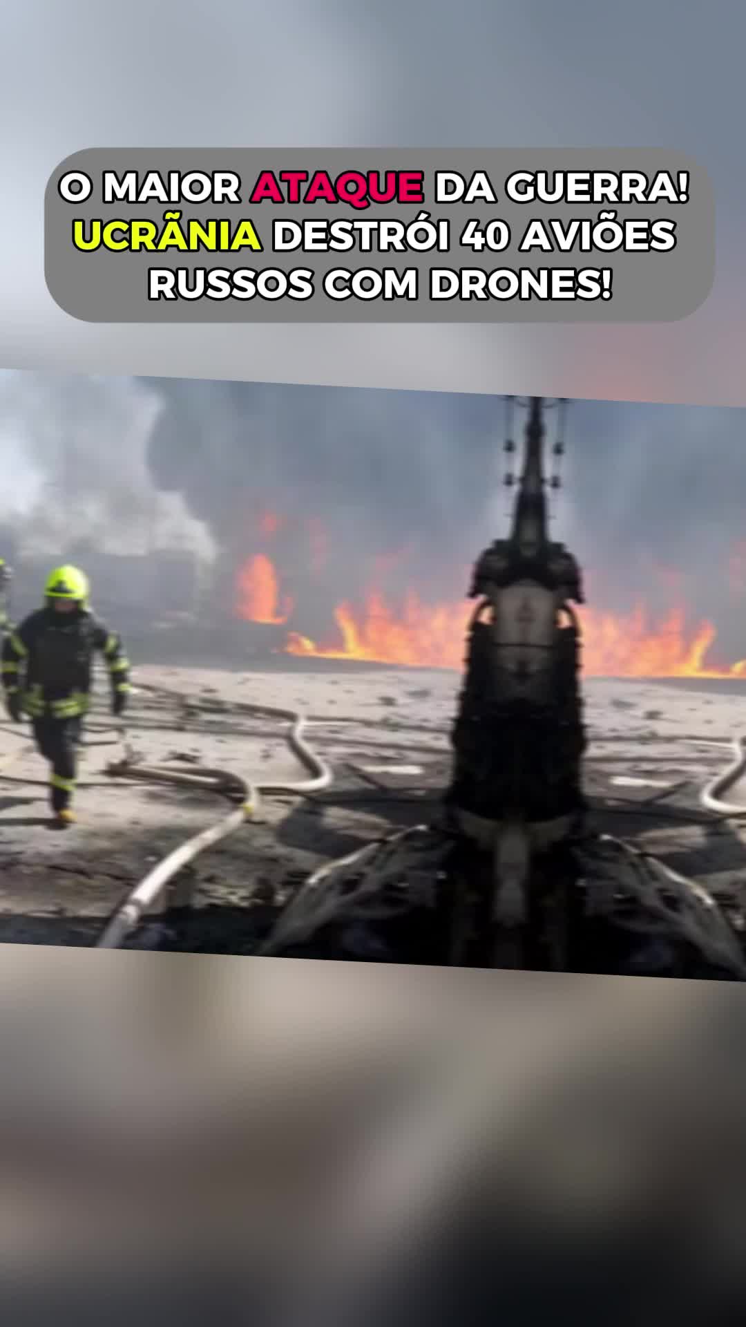 La plus grande attaque de la guerre! L'Ukraine détruit 40 avions russes avec des drones!