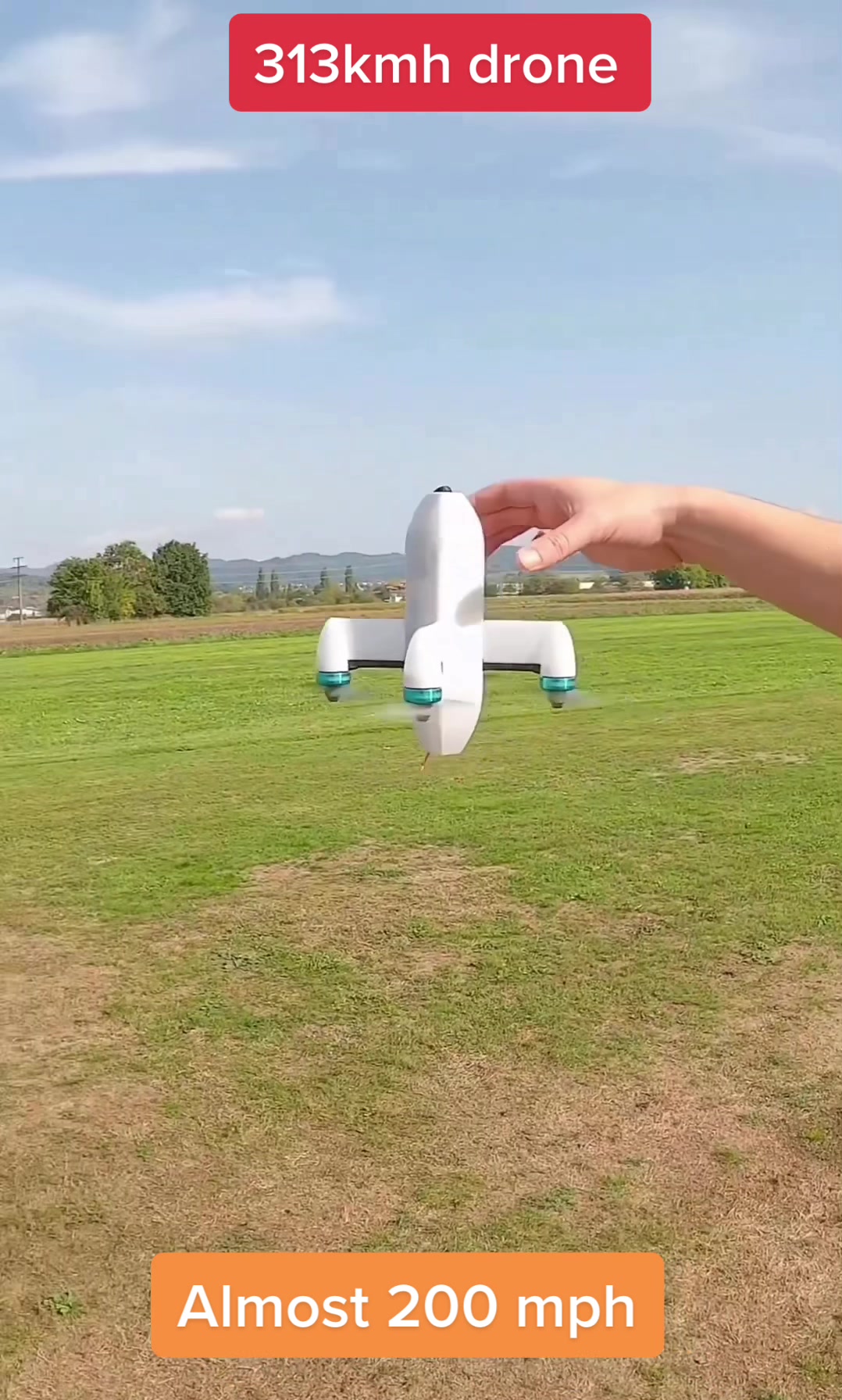 Ce drone construit sur mesure peut briser la barrière sonore à 200 mph