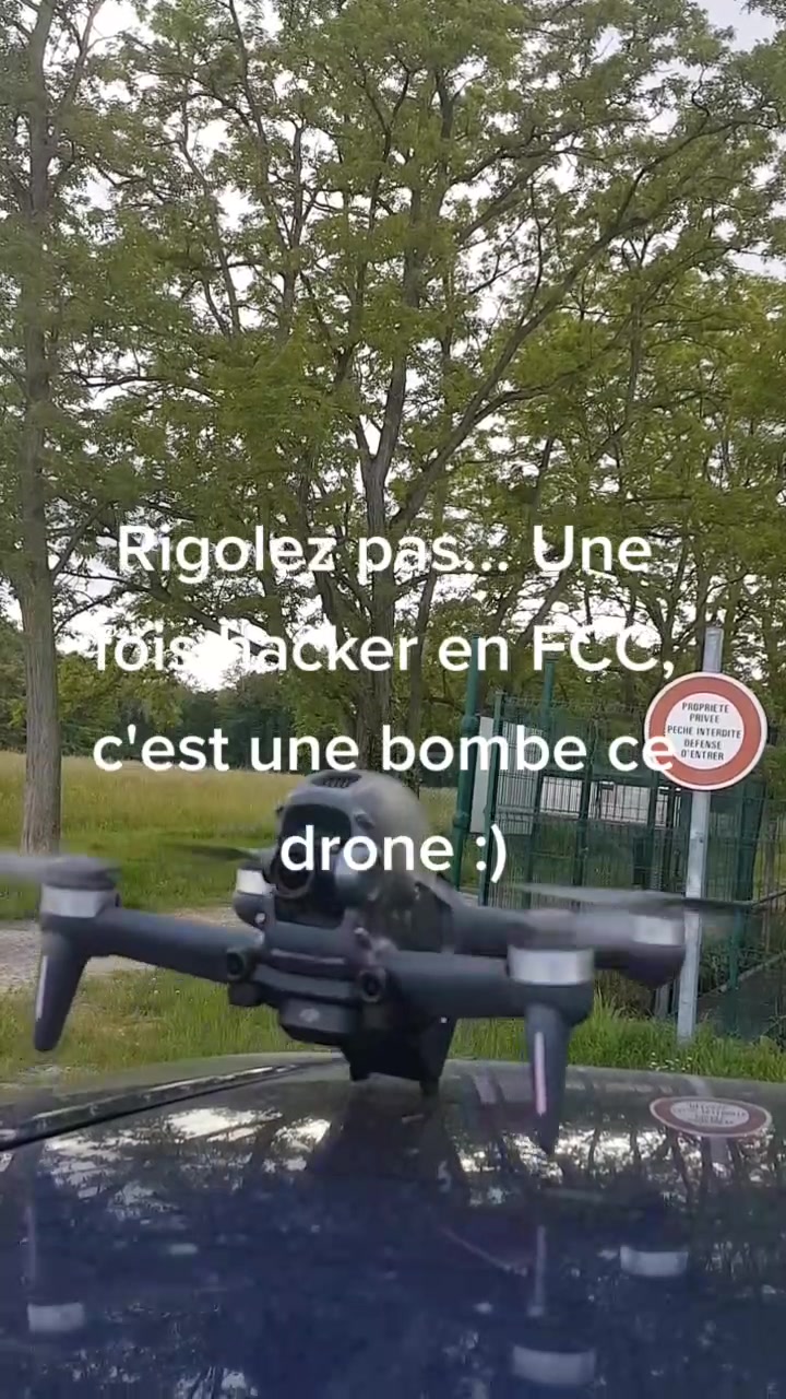 hack B3yond sur DJI FPV combo. Enfin un drone "facile à vivre" et multi-usage ;