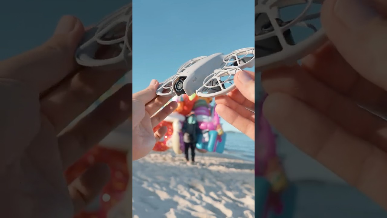 🎯 DJI Neo FPV Drone | Floaty Meets Tech: Ultimate Piercing Challenge