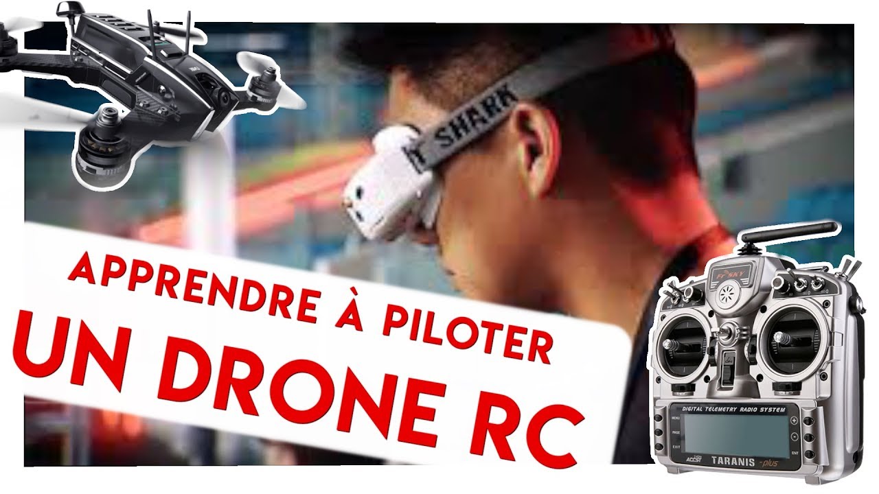 Apprendre à Piloter Un DRONE RACER ! Exercices sur Simu + Théorie
