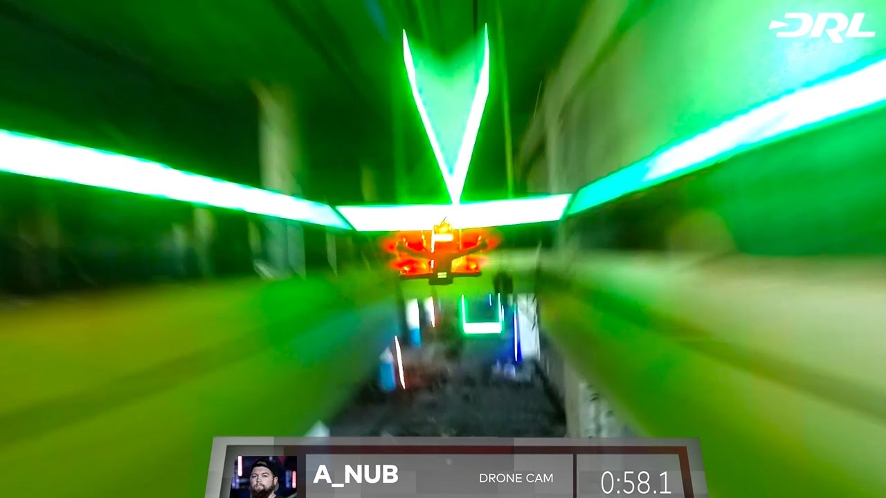 Racer POV | Drone Racing League | Disney XD