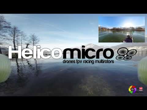 spoiler test drone FPV-Racer semi-amphibie