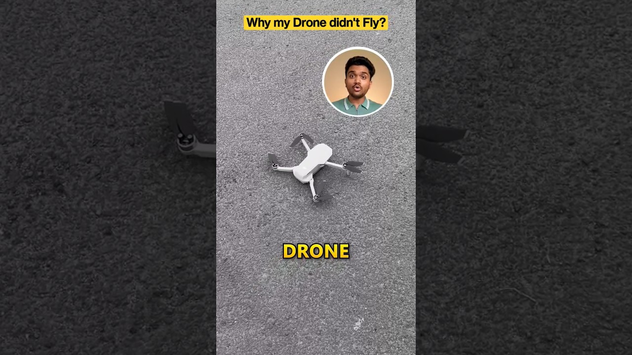 Why my Drone didn't Fly?(Part 2) #shorts