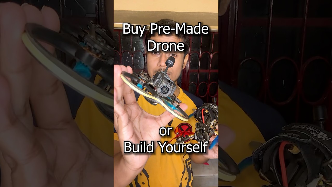 But pre-made or build FPV drone ? #drone #fpvdrone #fpv