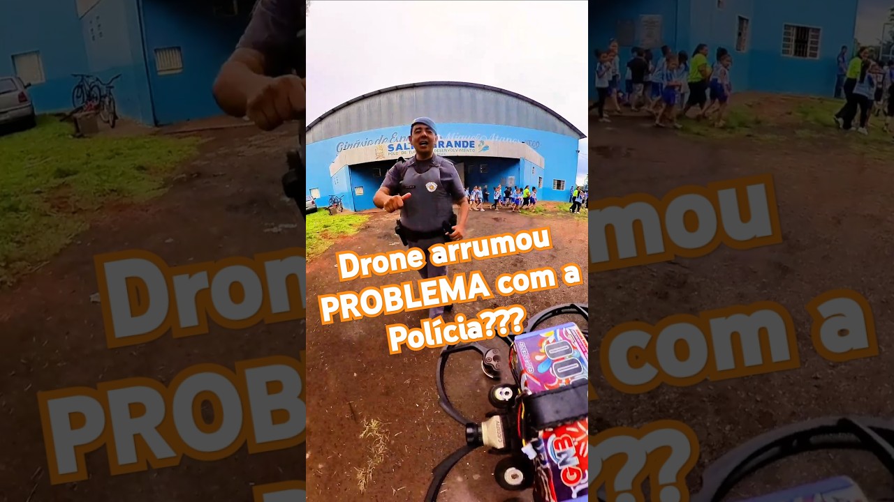 Drone arrumou problema com a polícia? 😱