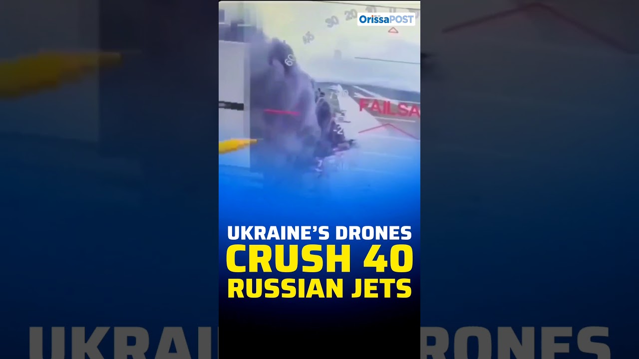 Ukraine destroys 40 Russian planes | Drone strike before peace talks | Irkutsk attack reported