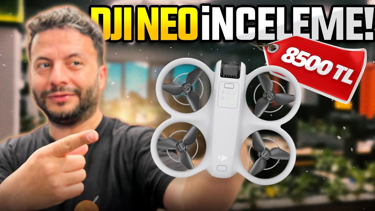 8.500 TL'ye satılan DJI Neo inceleme! - Cebe sığan drone!