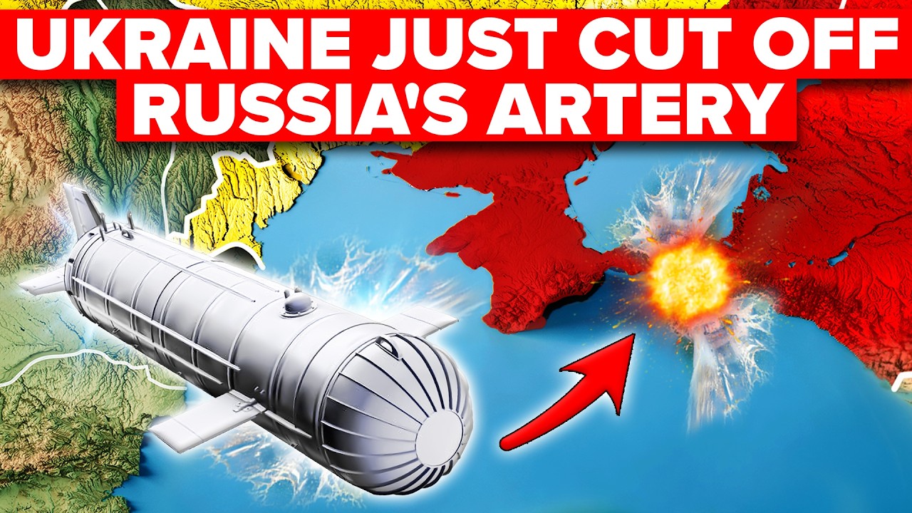 Le drone sous-marin ukrainien « Marichka » frappe un pont de Crimée dans une énorme explosion