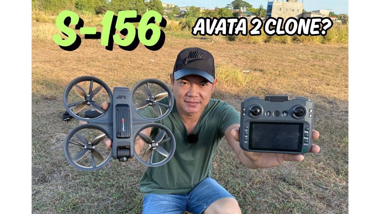 S156 DRONE UNBOXING FLIGHT TEST FULL REVIEW