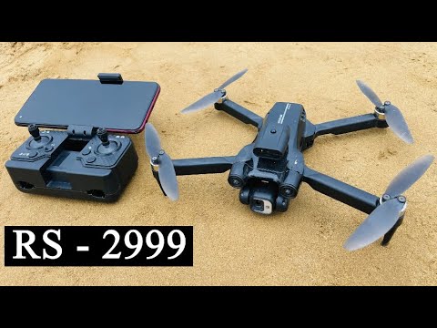 Best Dual Camera Foldable Drone With Wi-Fi App Control & Brushless Motor