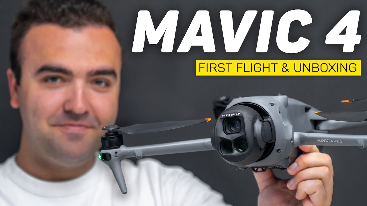 DJI Mavic 4 Pro Unboxing & First Flight - An Upgraded Drone All Around