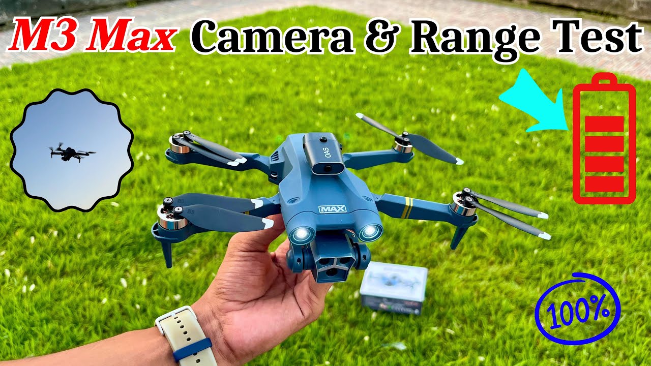 M3 Max Drone Range Test, Camera Test, Battery Backup, How To Buy This Drone Im Explain In This Video