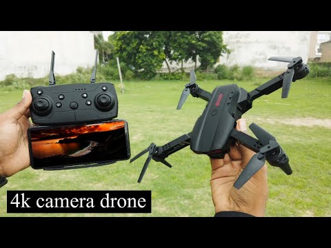 Remote Control Drone with HD Camera Live Video,WiFi FPV Drone with HD 90° Wide Angle Camera