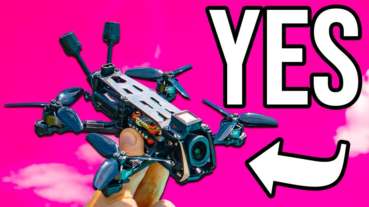 Un drone FPV de 7,6 cm (3 pouces) peut-il voler comme un drone FPV de 12,7 cm ? DeepSpace Seeker 3