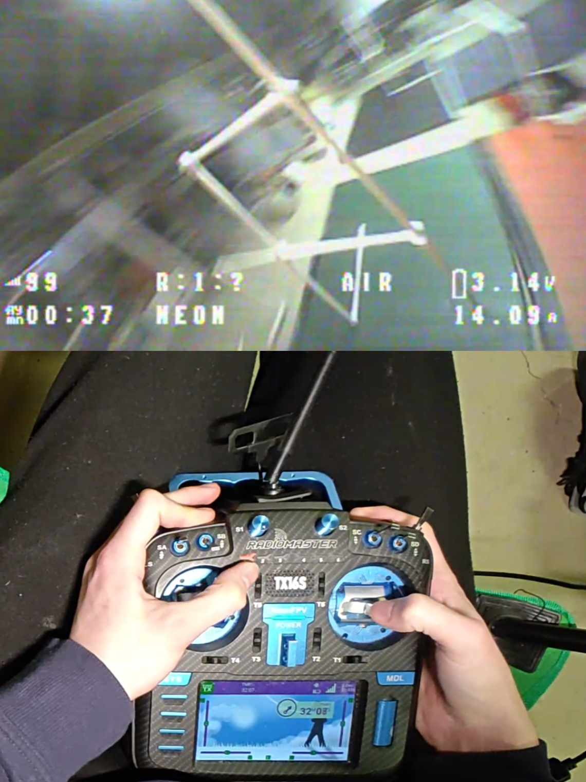 Raceur de drone professionnel