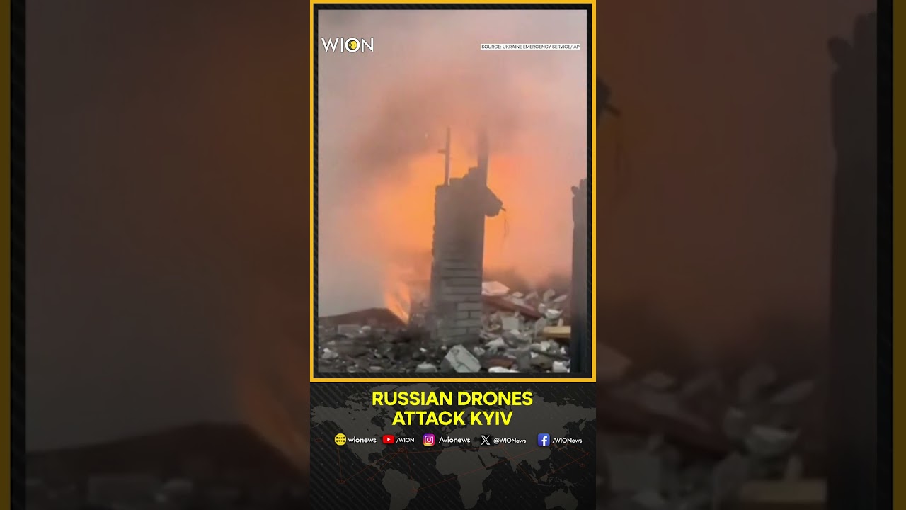 Russia-Ukraine War: Widespread Damage In Kyiv Region After Deadly Russian Drone and Missile Attack